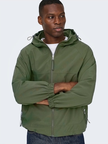 Only & Sons Jacke 'ONSSEAN' in Grün