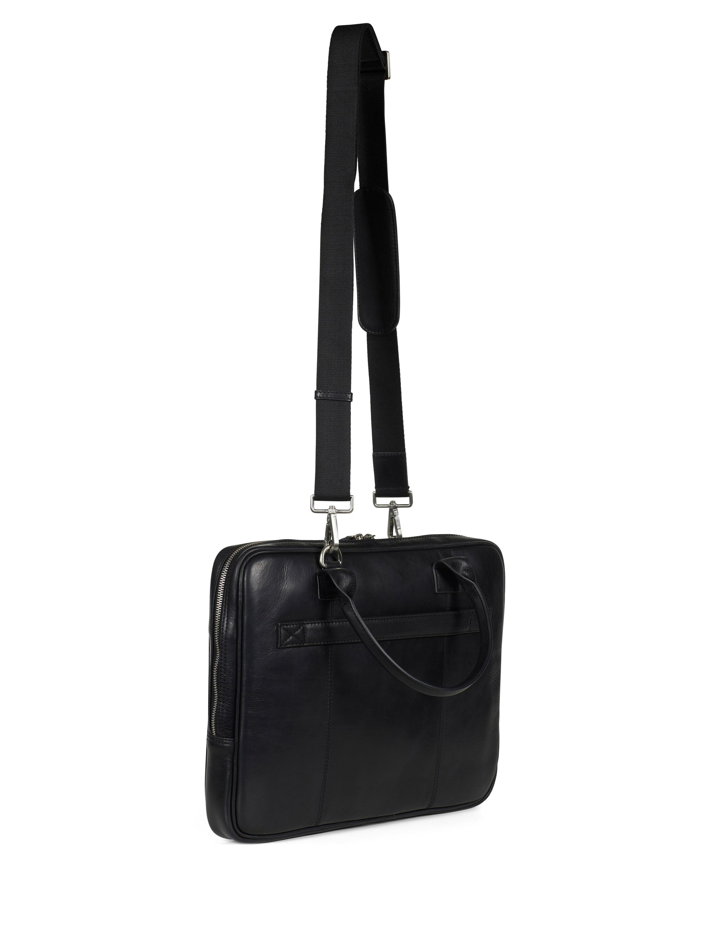Howard London - Bolsa para portátil 'Laptop Bag Conrad Black' en negro