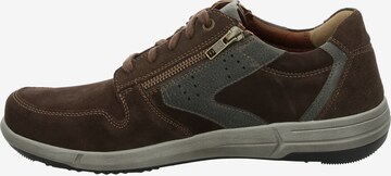 JOSEF SEIBEL Athletic Lace-Up Shoes 'Enrico 20' in Brown: front