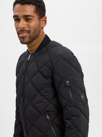 TOM TAILOR Winter Jacket in Black