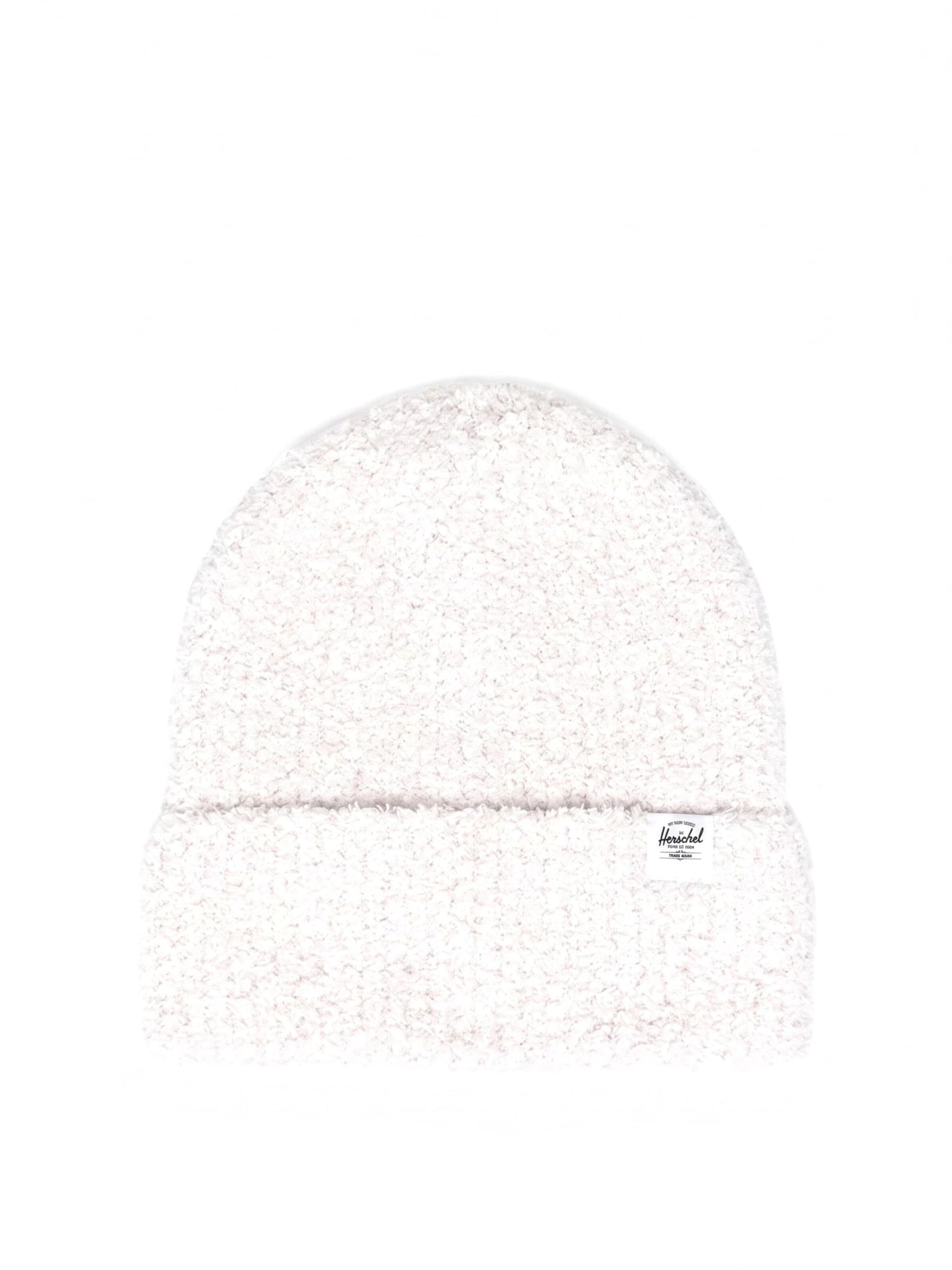 Herschel Czapka 'Boucle Beanie Whitecap Gray' w kolorze biały: przód