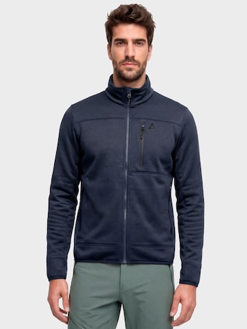 Schöffel Funktionele fleece-jas 'Refoca' in Blauw: voorkant