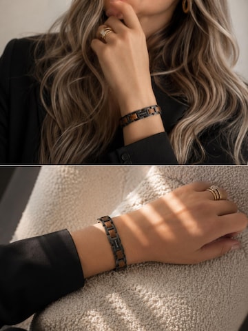 Holzwerk Armband 'MASCHSEE' in Grijs