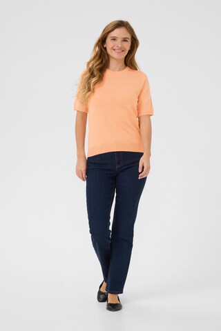 Kaffe Pullover 'Lizza' in Orange