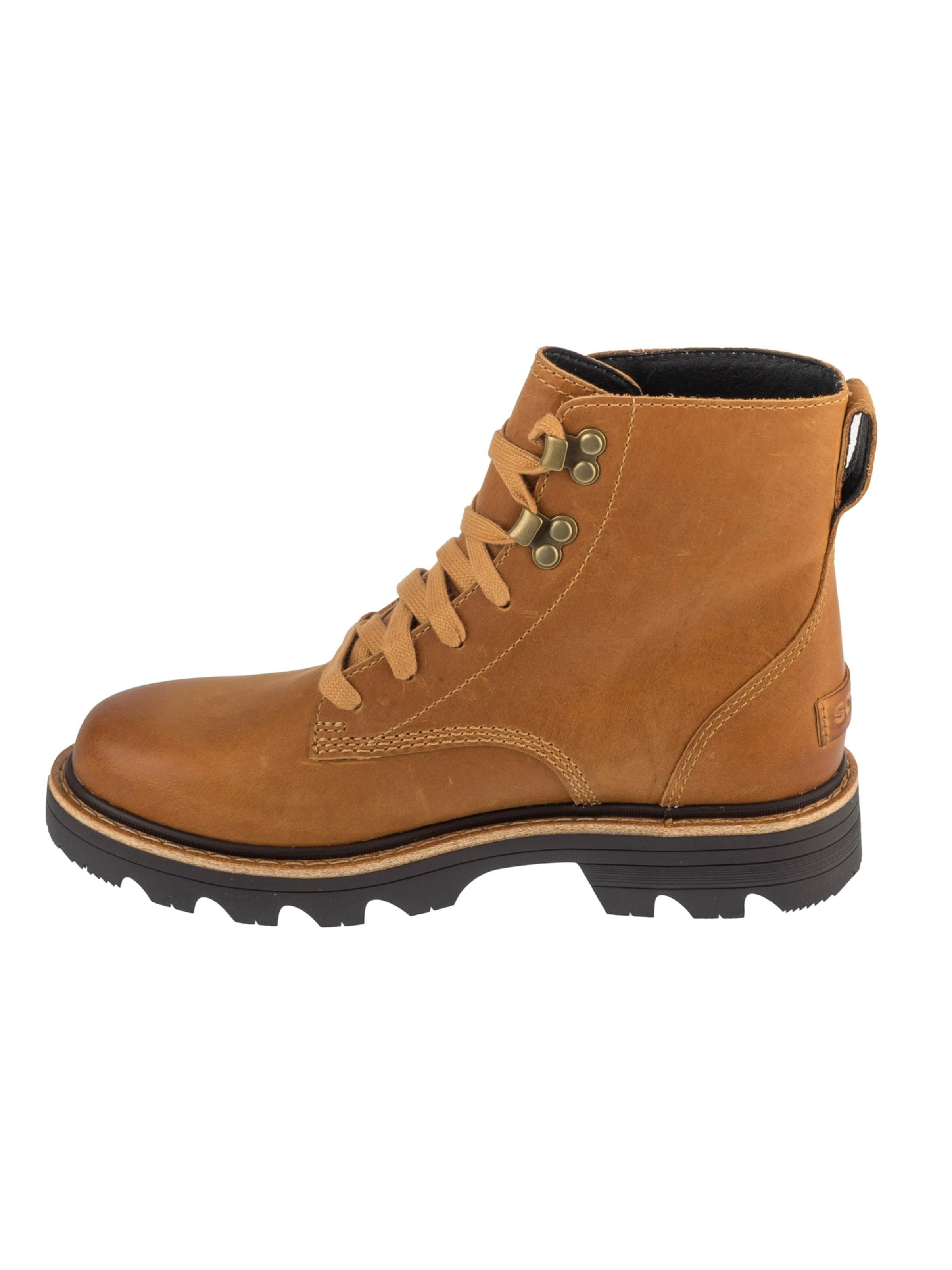 SOREL Lace-up bootie 'Revel' in Brown