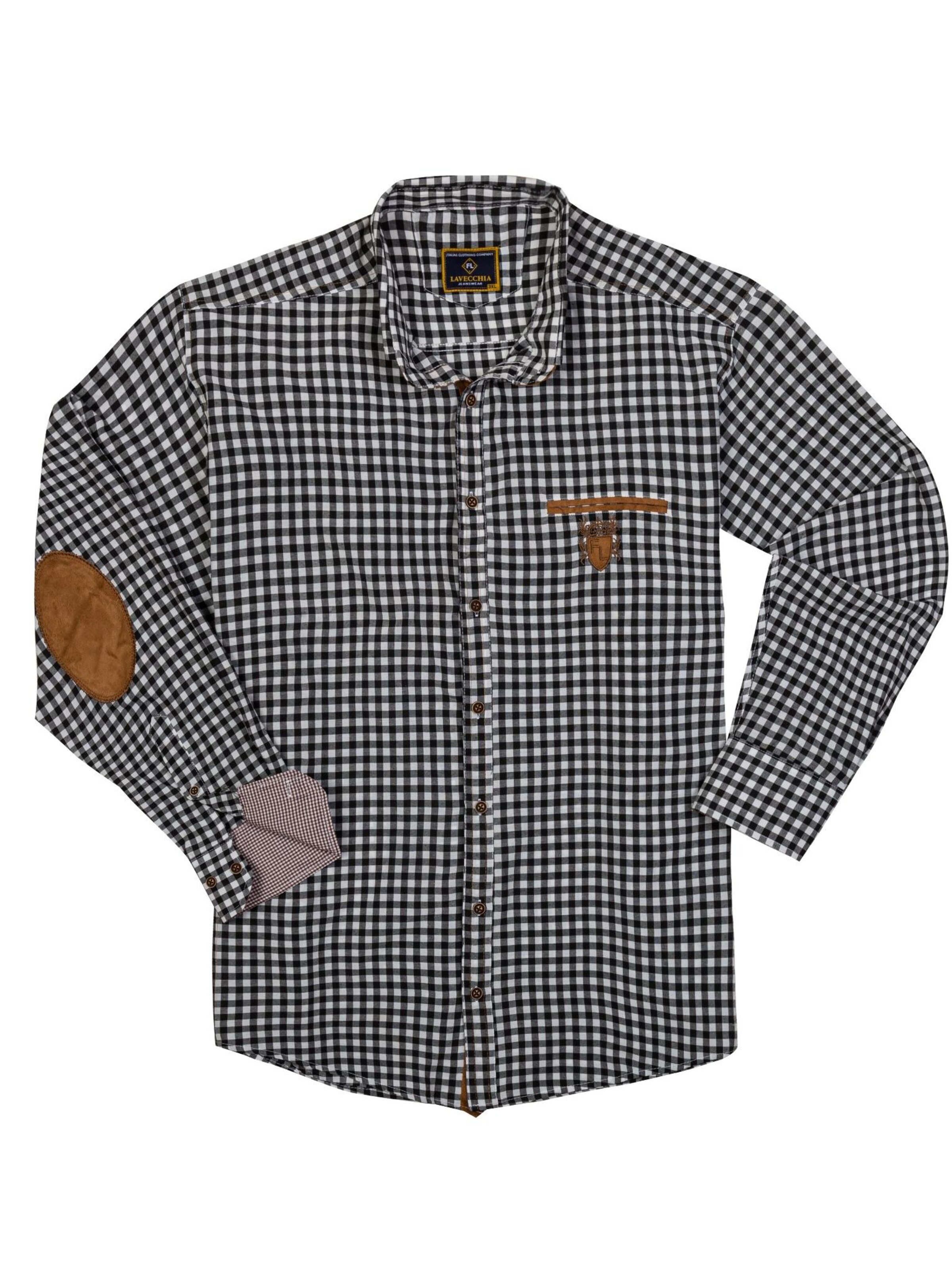 Lavecchia Hemd‌‌‌‌‌‌‌‌ in Schwarz: Vorderseite