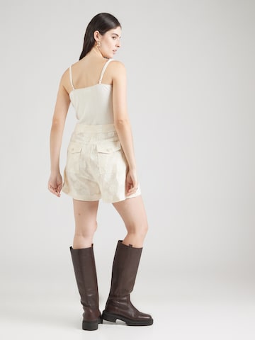 Regular Pantalon à pince FRNCH PARIS en beige