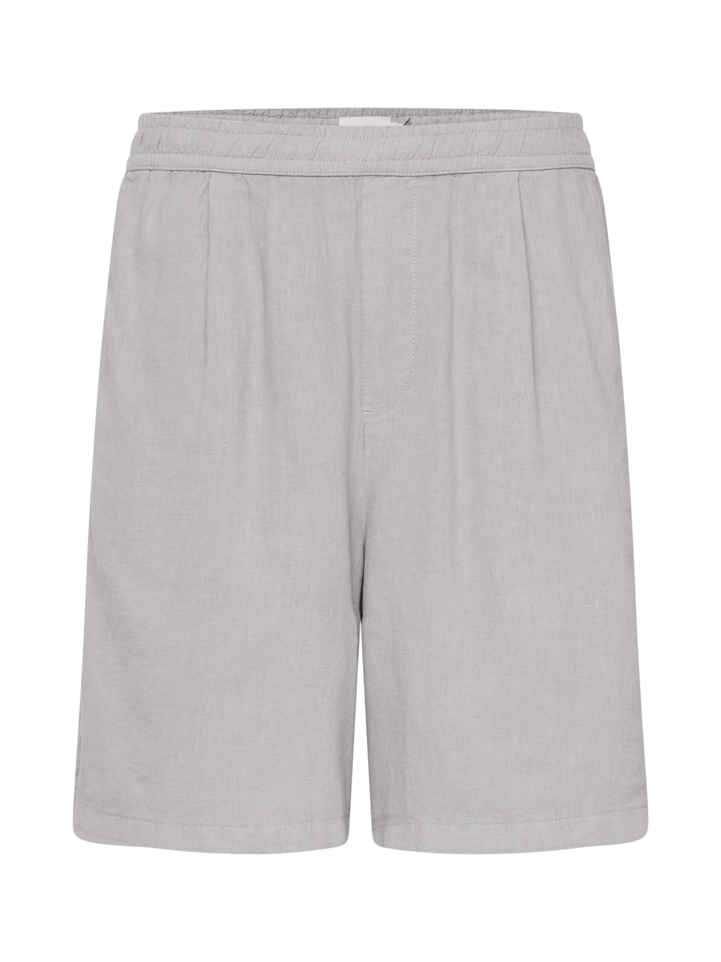 pelēks TOPMAN Platas staras Klasiskas bikses: no priekšpuses