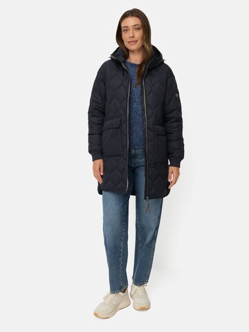 CAMEL ACTIVE Winddichter Mantel in Oversized Passform in Blau