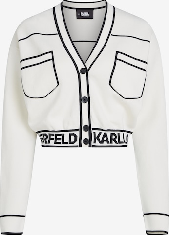 Karl Lagerfeld Kardigán - fehér: elől