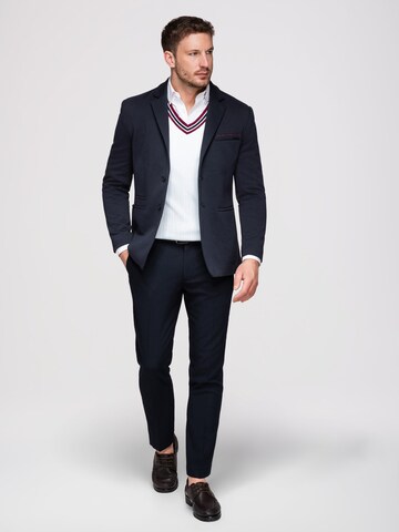 Ombre Slim fit Business-colbert in Blauw