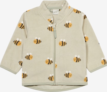 Lindex Fleecetakki värissä vihreä: etupuoli