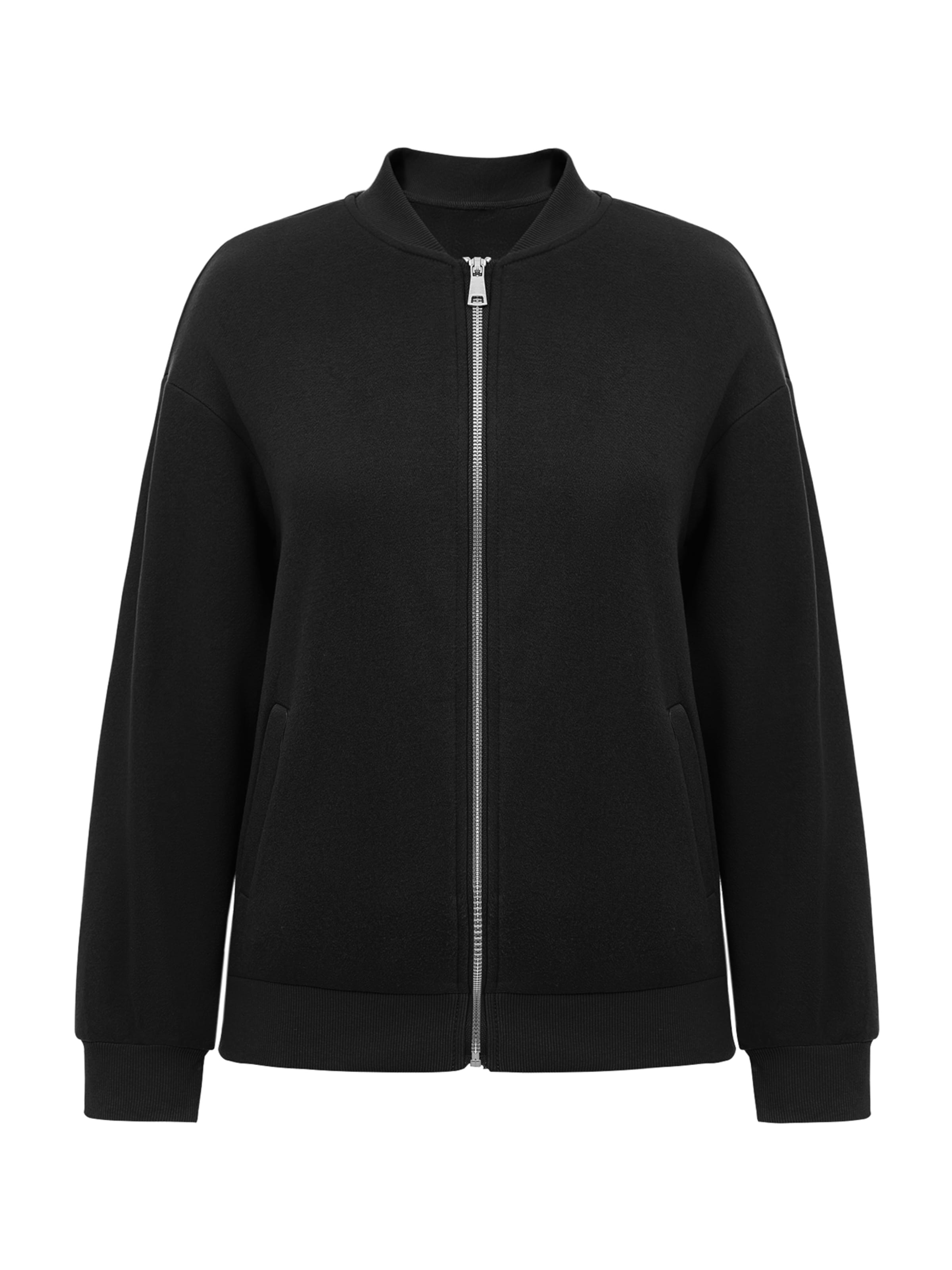 Imily Bela Sweatvest in Zwart: voorkant