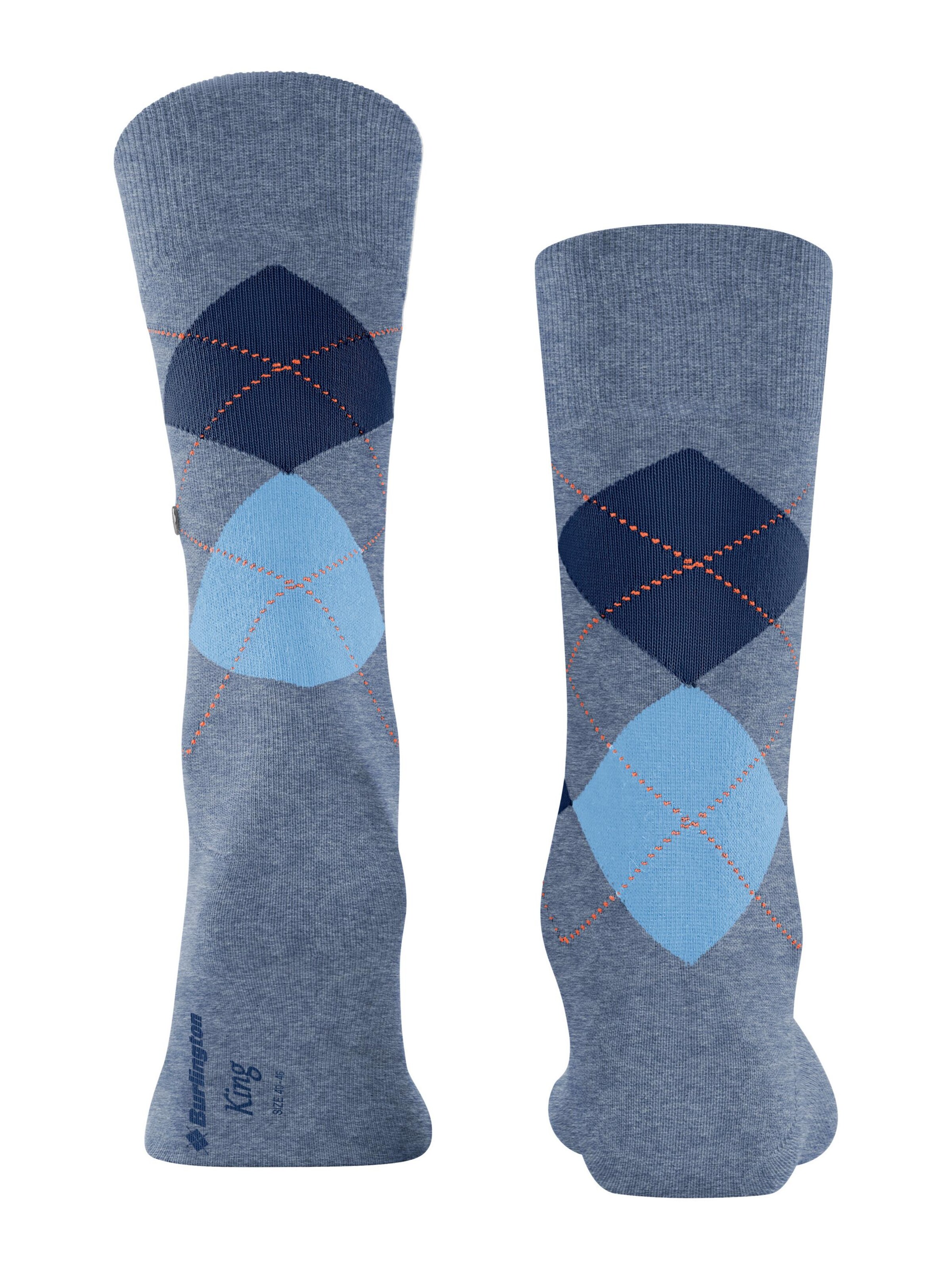 BURLINGTON Socks 'King' in Blue