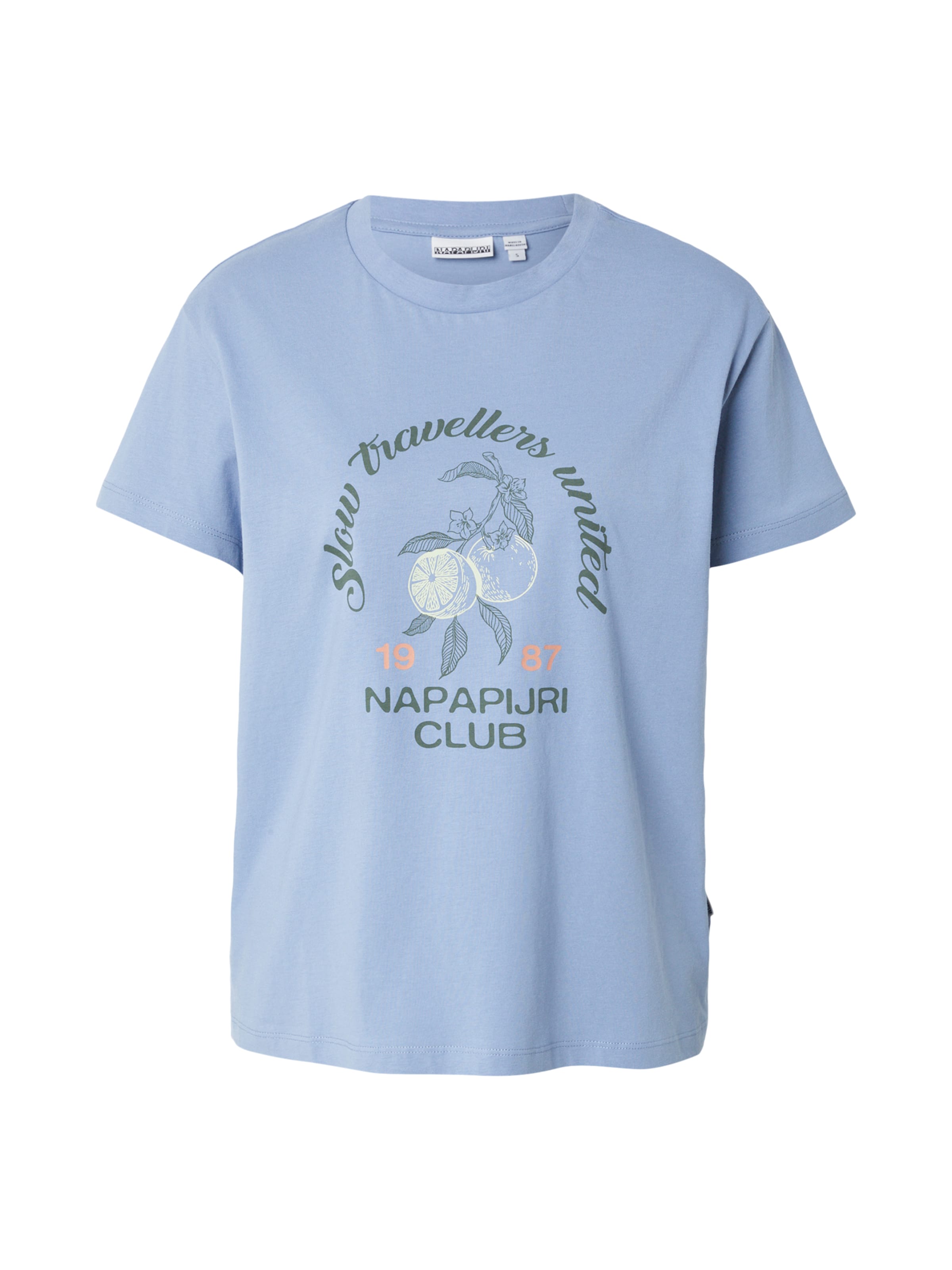 NAPAPIJRI Shirts 'SALMYS' i blå: forside