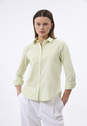 Camicia da donna di Felix Hardy in verde: frontale