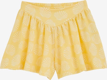 geltona WE Fashion Standartinis Kelnės: priekis