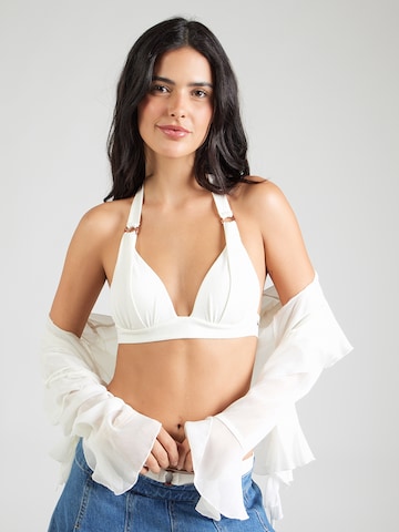 Banana MoonTrokutasti Bikini gornji dio - bež boja: prednji dio