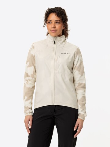 VAUDE Funktionsfleecejacke 'Minaki in Beige: Vorderseite
