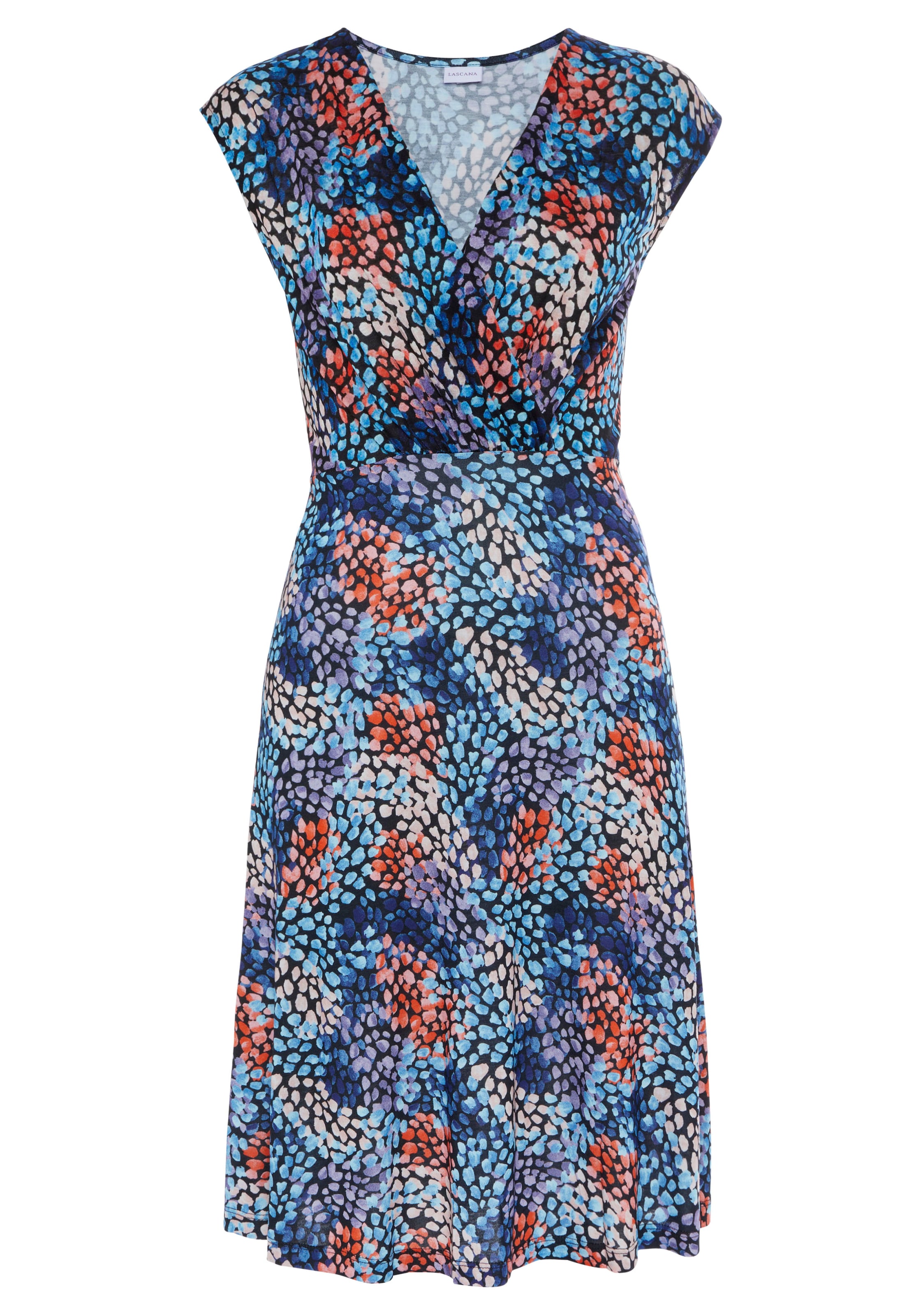 s.Oliver Summer dress in Blue: front