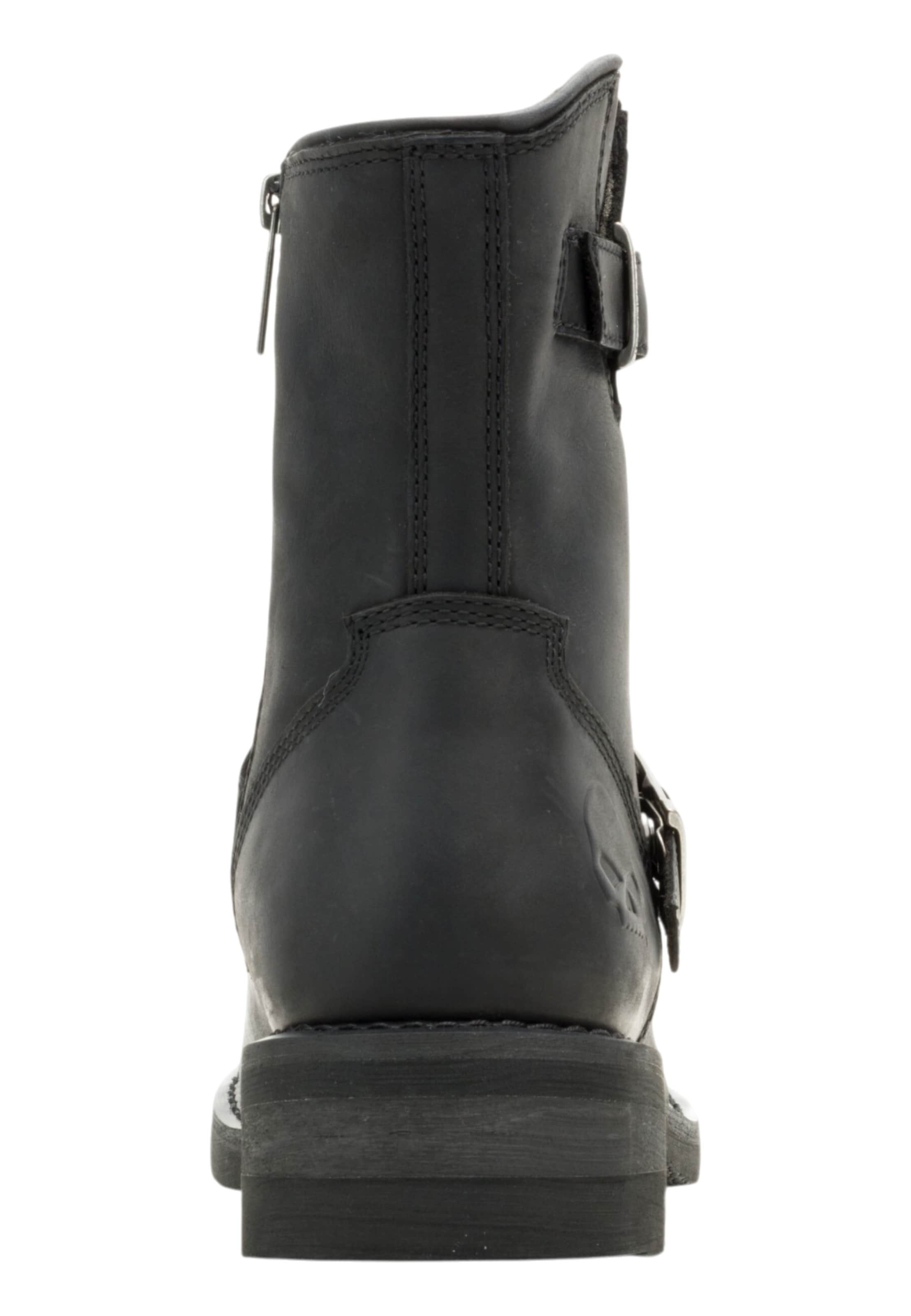 Harley Davidson Boots 'Classic Cruise' in Zwart
