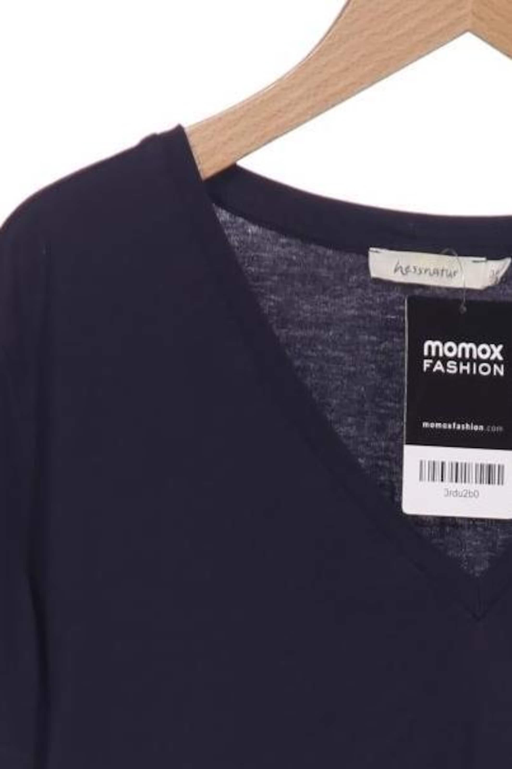 hessnatur Top & Shirt in M in Blue