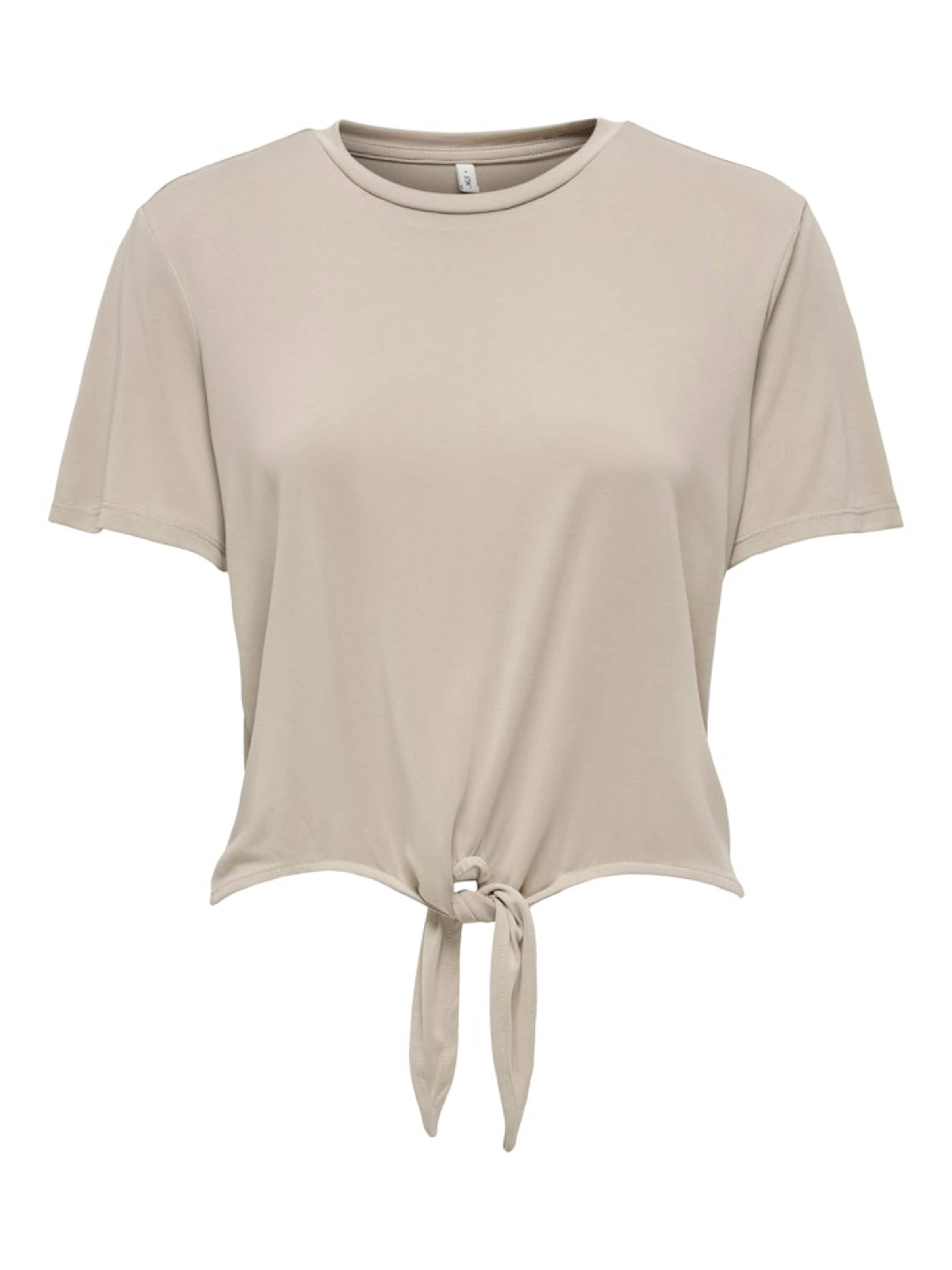 pilka ONLY Marškinėliai 'ONLHANNAH': priekis