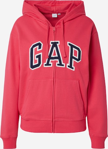 Veste de survêtement 'HERITAGE' GAP en rose : devant