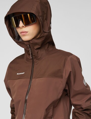 MAMMUT Outdoorjacke 'Ducan' in Braun