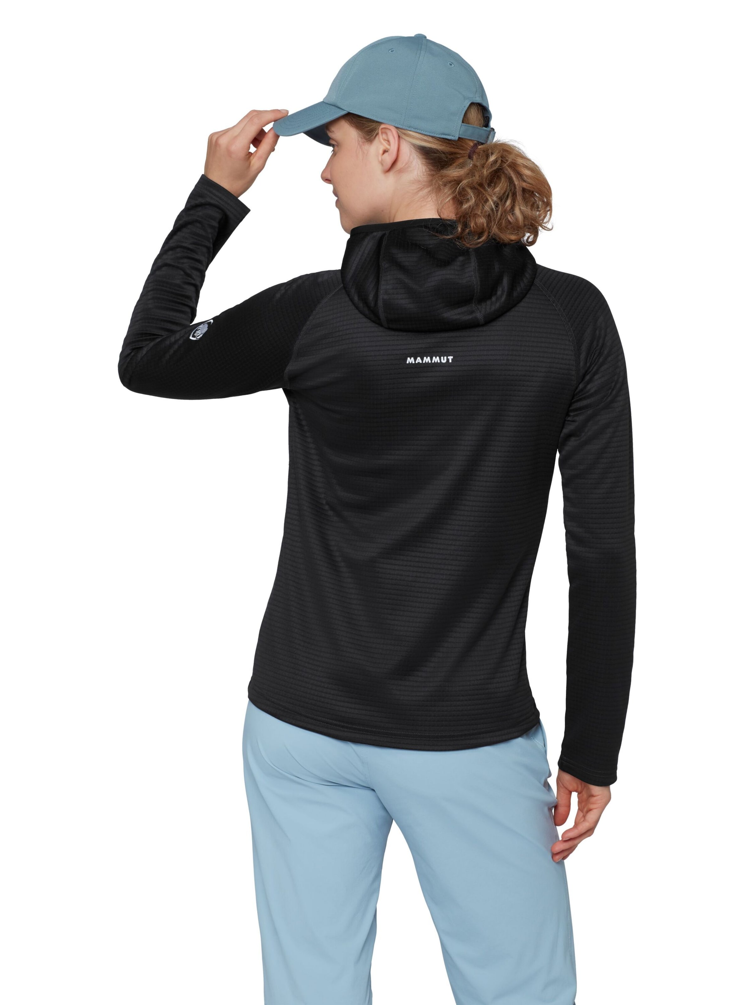 MAMMUT Athletic Fleece Jacket in Black