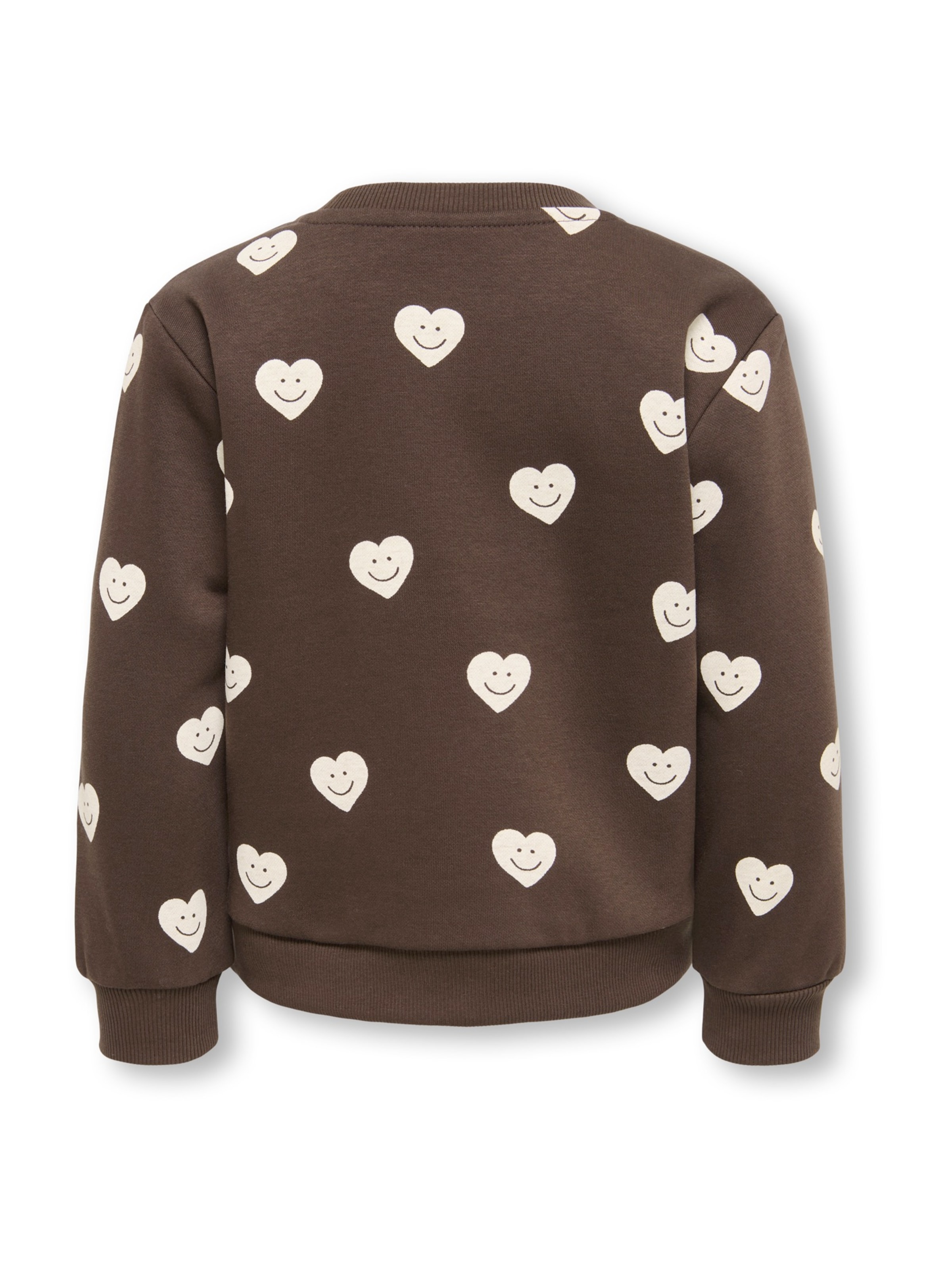 Only Mini Sweatshirt 'KMGELVA' i brun
