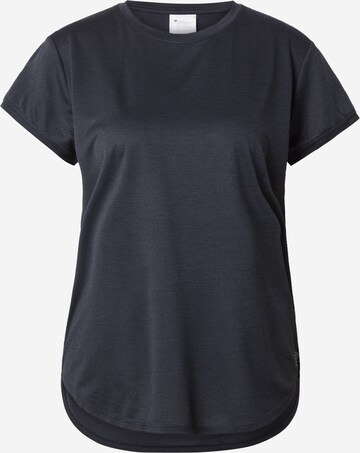 new balance - Camiseta funcional 'Core Heather' en negro: frente