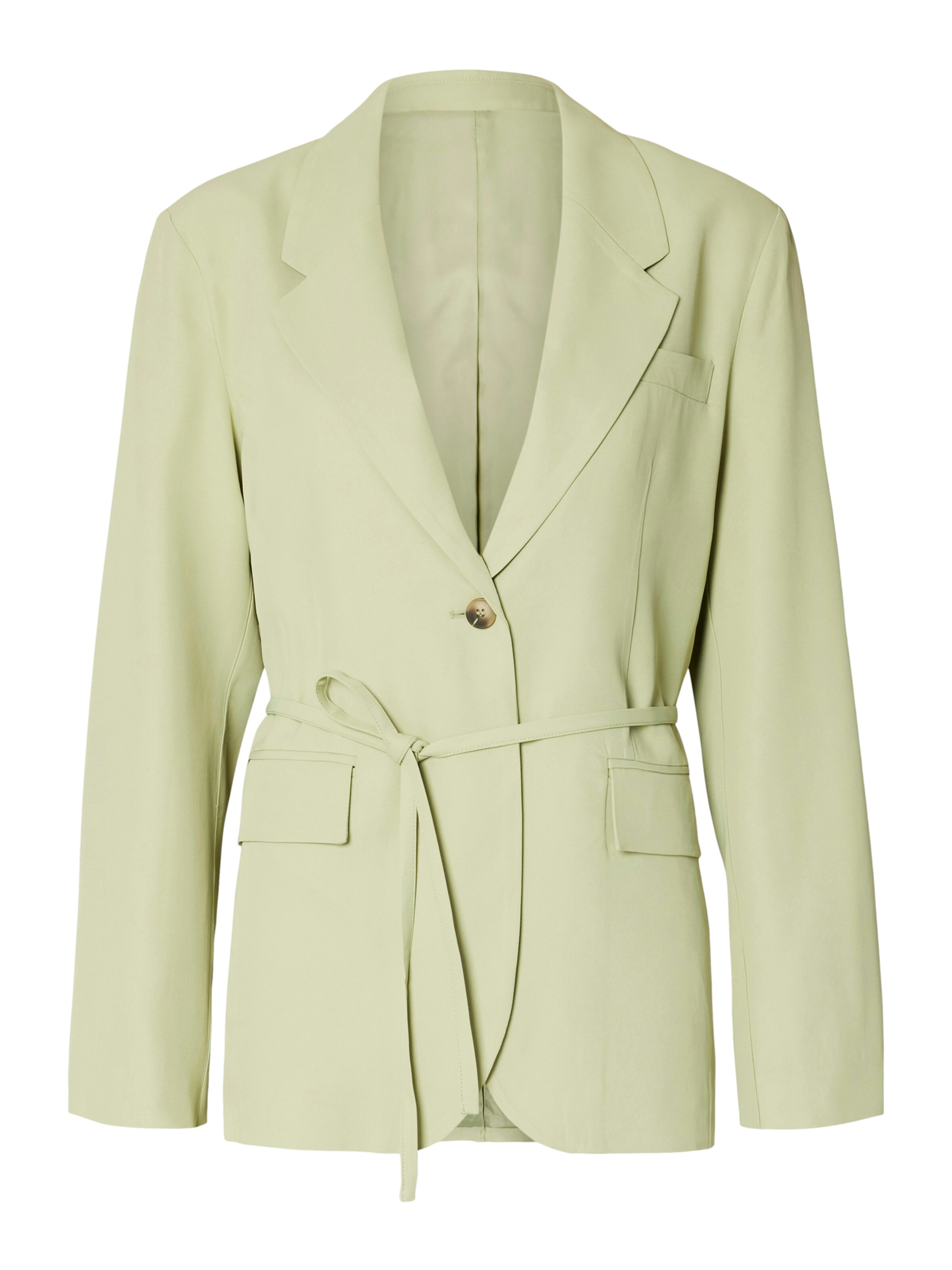 SELECTED - Blazer 'SLFELLIE' en verde: frente
