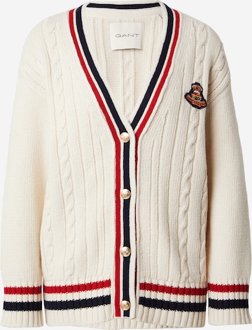 GANT Oversized takki 'VARSITY' värissä beige: etupuoli