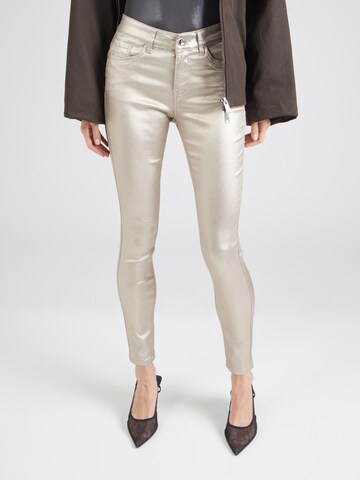 Skinny Jean Cartoon en or : devant