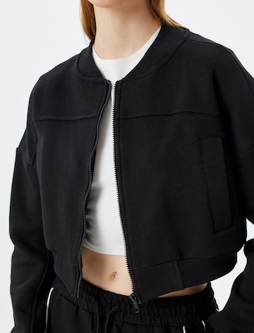 Koton Sweat jacket in Black