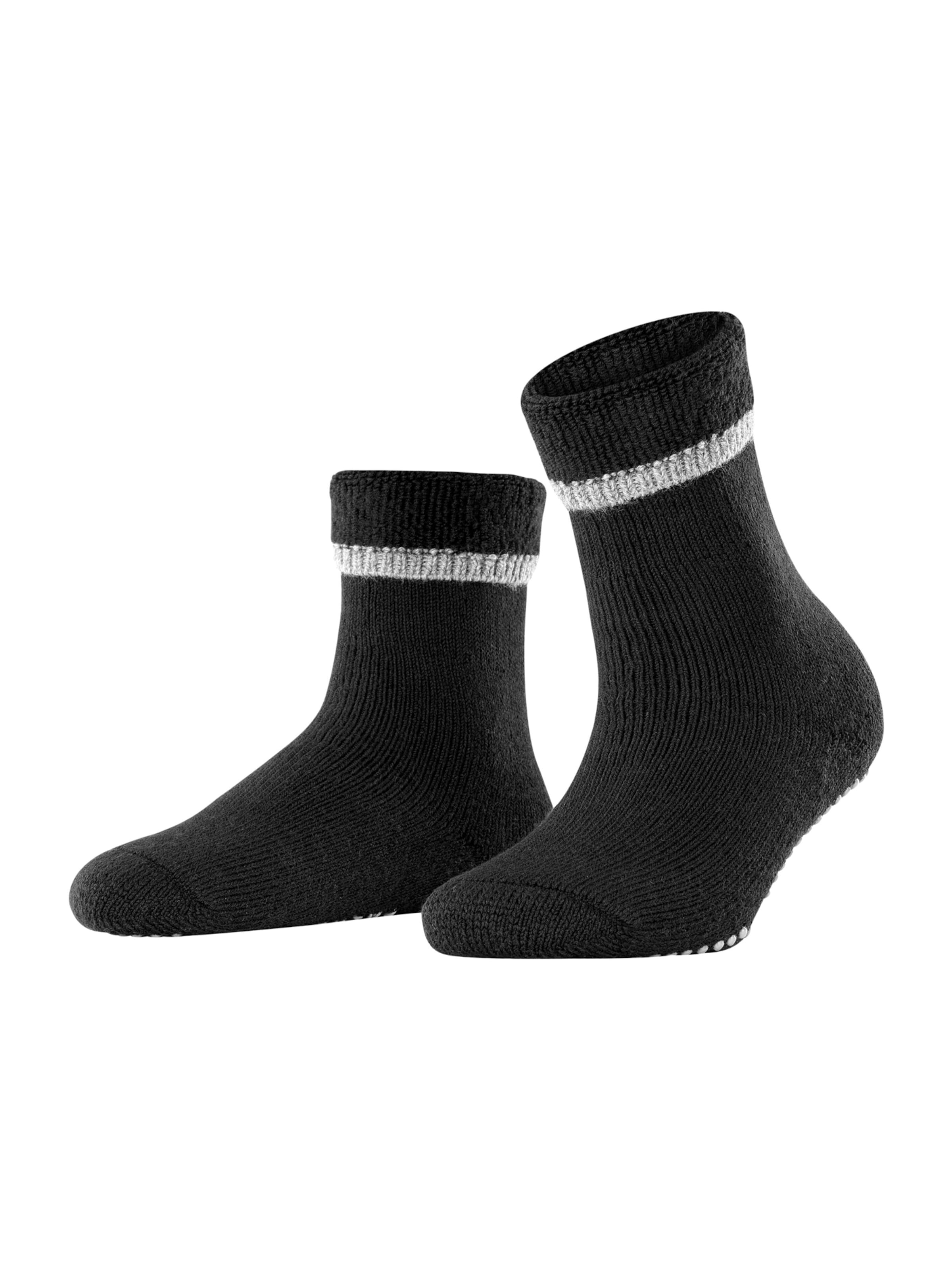 Chaussettes FALKE en noir : devant