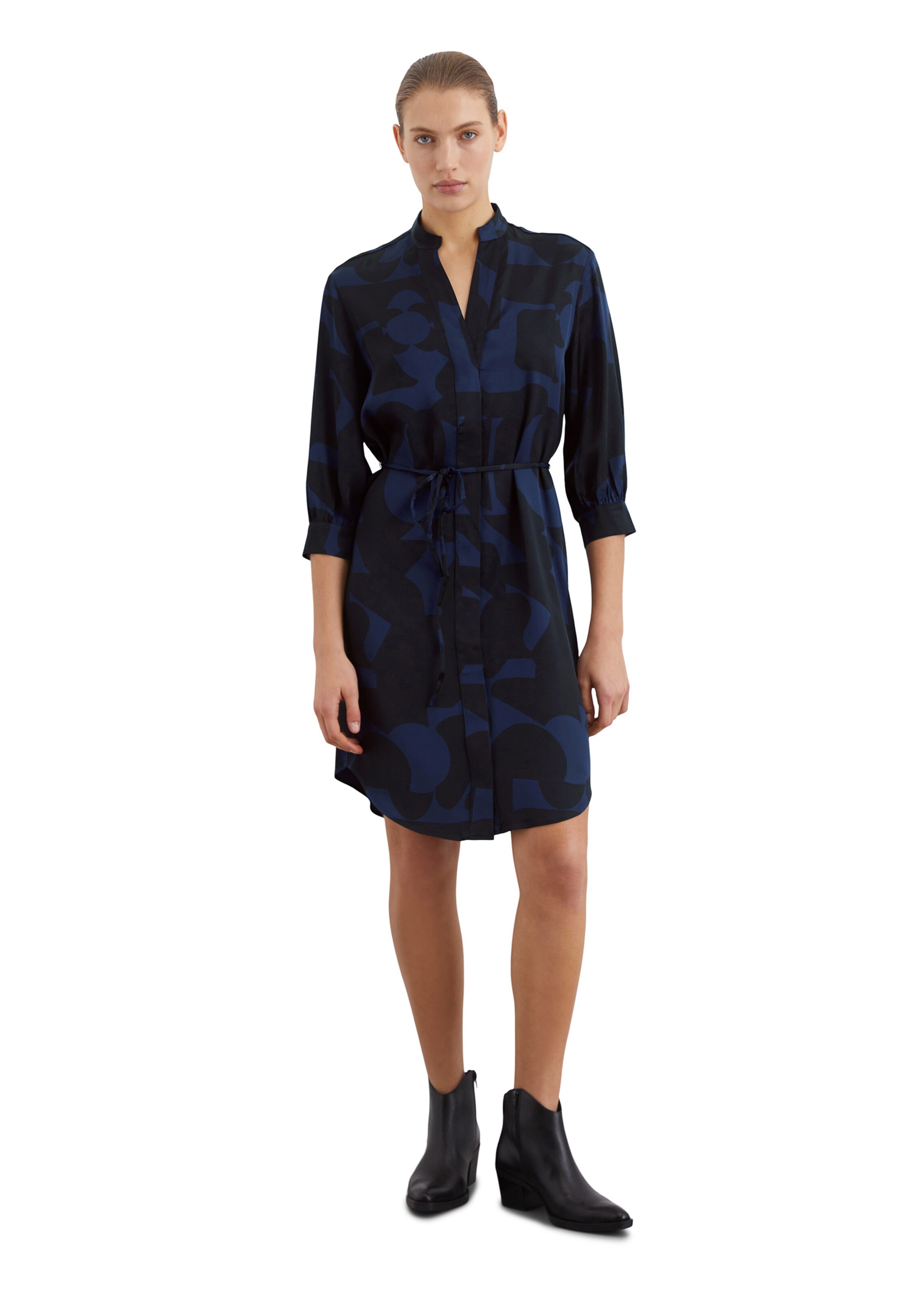 Marc O'Polo Shirt dress in Purple