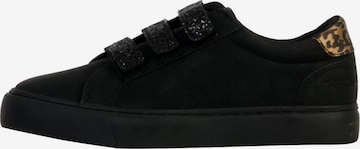 Kaporal - Calzado deportivo con cordones 'Tippyk-Sneaker mit Klettverschluss' en negro: frente