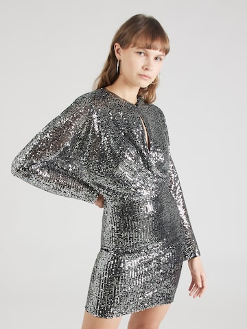 Ibana Cocktail Dress 'Felicity' in Silver: front