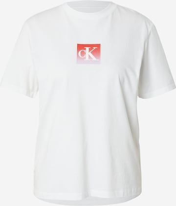 Calvin Klein JeansMajica 'CLASSIC' - bijela boja: prednji dio