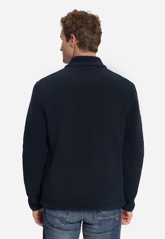 No Excess Fleece jas in Blauw