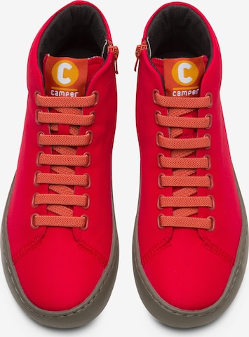 CAMPER High-Top Sneakers 'Peu Touring' in Red