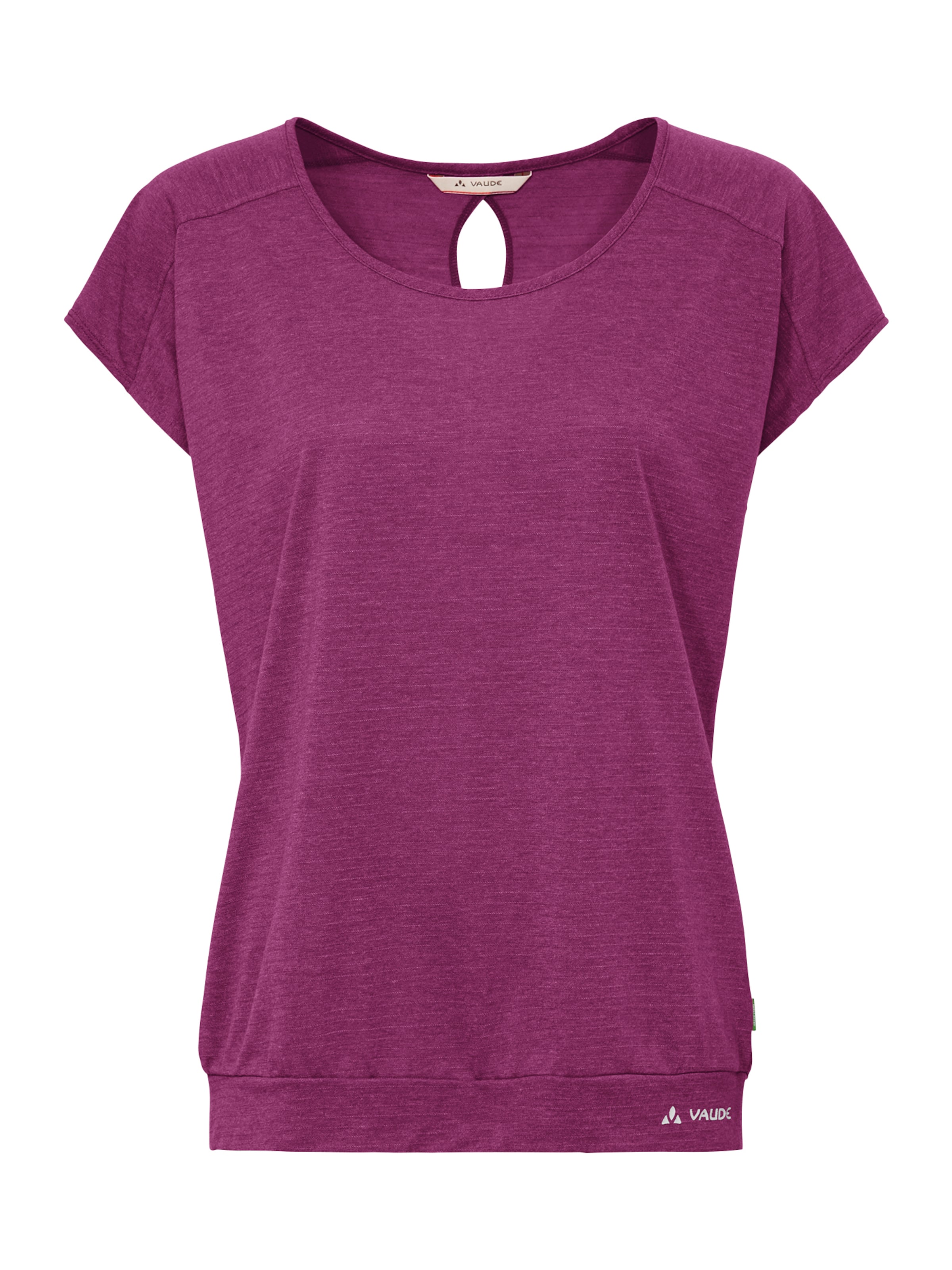 VAUDE Funktionsshirt 'Skomer III' in Pink: Vorderseite