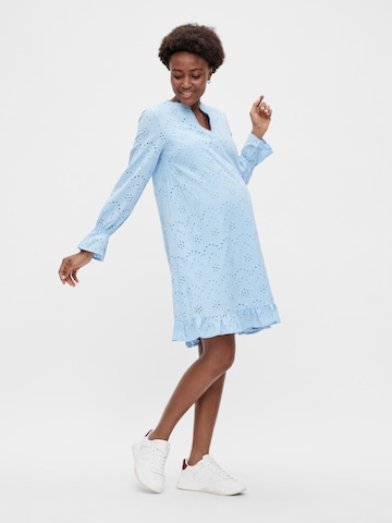 Vero Moda Maternity - Vestido 'ELINA' em azul