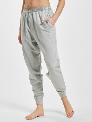 Calvin Klein Underwear Tapered Pants in Grey: front