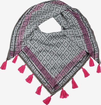 Zwillingsherz Pañuelo 'Juli' en caqui / rosa / negro, Vista del producto