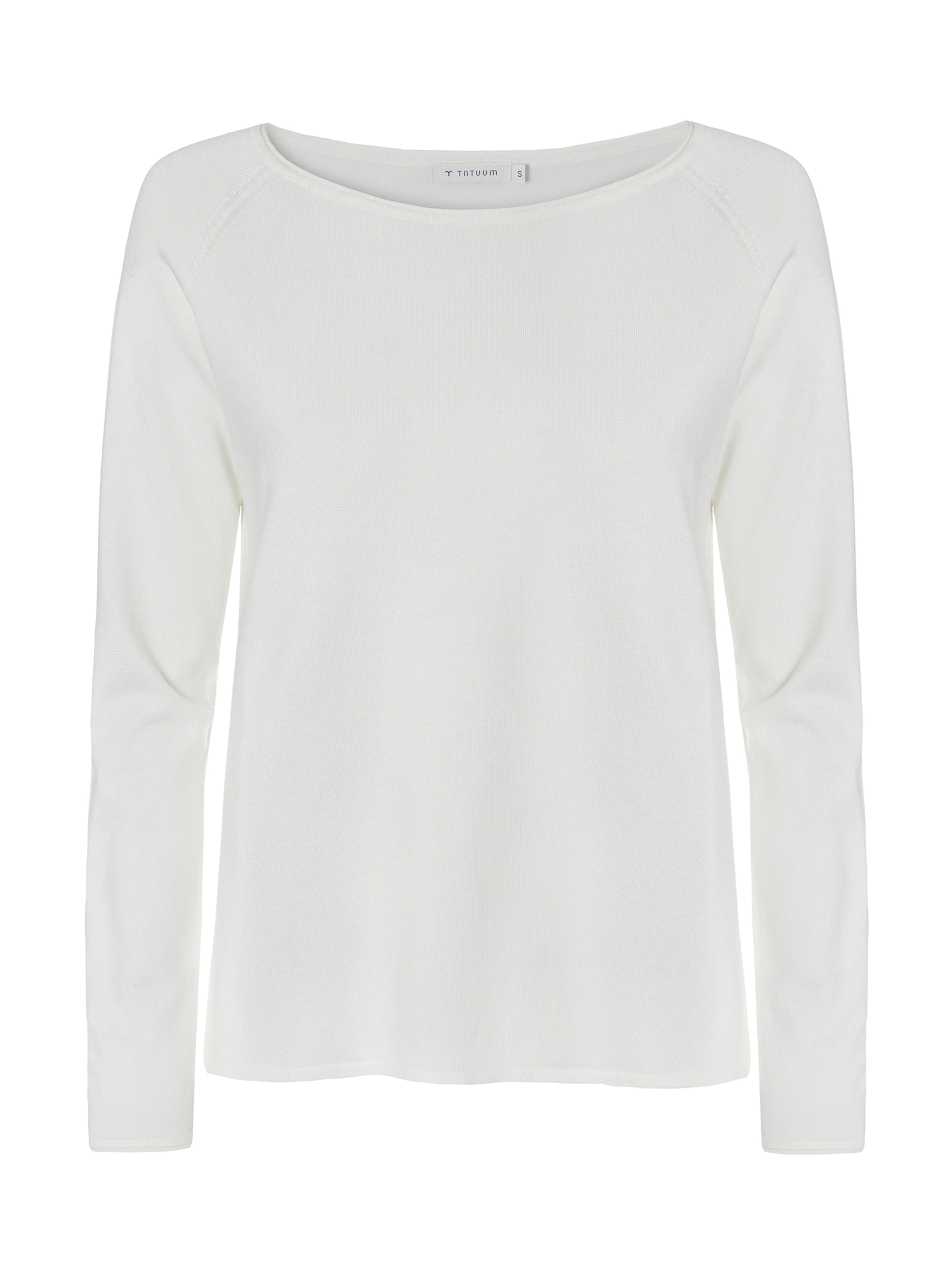 balta TATUUM Megztinis 'BROOKE': priekis