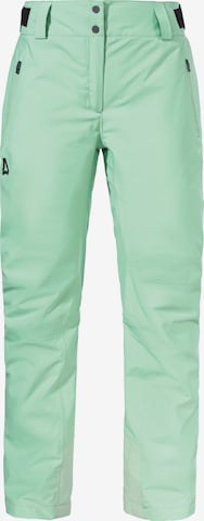 Schöffel Regular Outdoorhose 'Pine' in Grün: Vorderseite