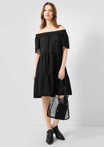 QS Kleid in Schwarz